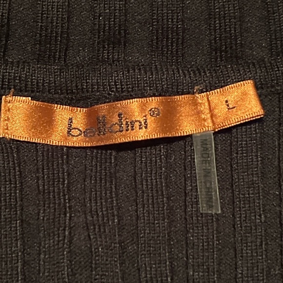 Vintage Belldini sleeveless black top size large - Picture 7 of 9